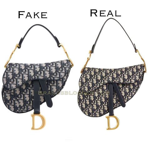 dior tote bag fake vs real|knockoff dior saddle bag.